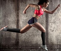 Chaussettes de sport de compression pour hommes et femmes Design personnalisé pour un meilleur soutien en course et en équitation, ajustement confortable