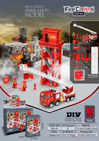 Véhicules de déneigement et de voirie à inertie, modèles déformables, échelle 1:55, boîte de présentation, plusieurs options, best-seller, collection chinoise de puzzles