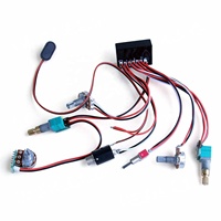 Kit électronique de basse pré-câblé 4 bandes EQ en gros EQ-B15T avec interrupteur actif/passif, contrôle de l'équilibre et prise de sortie