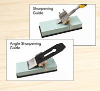 Affûteur de bois à angle fixe TEBAK, guide d'affûtage pour couteau de sculpture, outil d'affûtage de chants en acier inoxydable pour le travail du bois