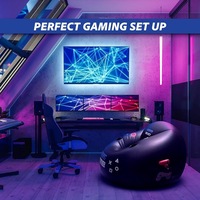 Canapé gonflable moderne et imperméable de l'usine Amity Pouf paresseux pliable et confortable pour les clubs et les jeux Esports Fauteuil pouf