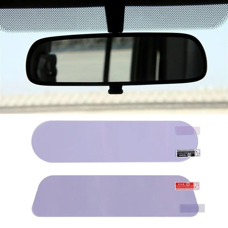 רכב פנים אביזרי ננו מגן אנטי Glare אטים לגשם רכב מראה מדבקות סרט