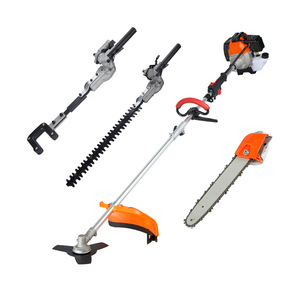 Multi-purpose 43CC/52CC 4/2 Stroke Trimmer Gasoline <strong>Chain</strong> <strong>Saw</strong> Manual Lawn Mower with 12 in Guide Bar and 1200W Power - Product Image 6