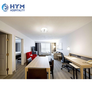 Đất Nước Nhà Trọ & Suite Hiện Đại MDF Tùy Chỉnh Sang Trọng Chất Lượng Cao Vua Kích Thước Giường Khách Sạn Nội Thất Phòng Ngủ - Product Image 6