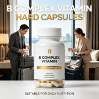 Capsules de vitamines du complexe B |   Complément alimentaire nutritionnel