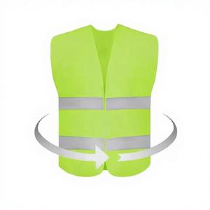 Gilet de sécurité réfléchissant personnalisé avec logo et couleur, conforme aux normes ANSI Classe 1 EN 20471, haute visibilité, tailles S-4XL, pour une sécurité accrue - Product Image 1