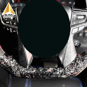 Pièces détachées de course Bouton de commande du volant Table de volant Ensemble de couvertures de volant en <span class=keywords><strong>bois</strong></span> pour Toyota Alphard - Product Image 5