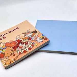 Carnet de croquis épaissi pour enfants, papier à dessin vierge pour étudiants, livre d'art à peindre à la main, livre d'images - Product Image 6