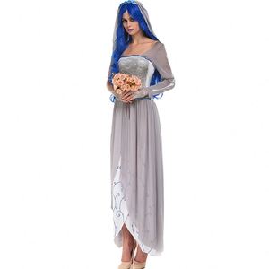 2026 New Product <b>Adult</b> Horror Halloween Party <b>Costumes</b> <b>Witch</b> Zombie Ghost Clothes Wedding Bride Dress <b>for</b> Women - Product Image 6