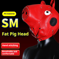 Best-seller SM Pig Hood, masque de privation sensorielle pour adultes, jeu de rôle BDSM et usage intime