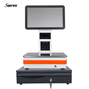 Báscula Qua Scale CY-55D con Terminal Aclas PBX y Impresora de 58 mm, Báscula POS para Mercado, Báscula Automática - Product Image 3