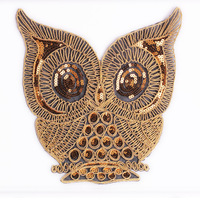 Nouvelles Appliques Brodés Économiques à Thermocoller : Aigle, Flamant Rose, Hibou