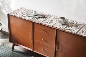 Style Boho tissé à la main coton macramé <span class=keywords><strong>dentelle</strong></span> <span class=keywords><strong>chemin</strong></span> <span class=keywords><strong>de</strong></span> <span class=keywords><strong>Table</strong></span> luxe Simple nordique <span class=keywords><strong>chemin</strong></span> <span class=keywords><strong>de</strong></span> <span class=keywords><strong>Table</strong></span> Boho - Product Image 4