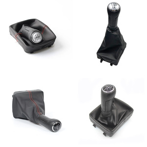 Volkswagen Polo Gear <b>Shift</b> <b>Knob</b> Leather Dust Cover 5 Speed 6 Speed Ergonomic Fitment - Product Image 4