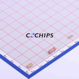 Resistencia de Orificio Pasante KNP1WS-8ohm2 2%-2T52, Componente de Orificio Pasante (THT), D3.5xL9mm, Bobinada, 8.2Ohm, 2%, 350V - Product Image 2