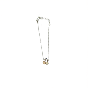Collier Pendentif Tendance en Acier Inoxydable 316L Plaqué Or PVD, Design Breloque Cerise, Bijou Durable et Résistant - Product Image 2
