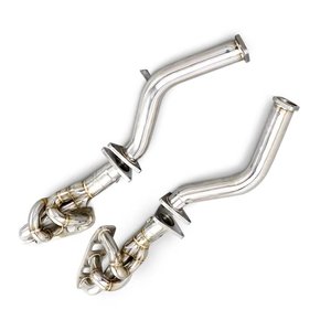 Collecteur d'échappement haute performance en acier inoxydable pour Nissan <span class=keywords><strong>370Z</strong></span> 3.7L 2009-2018, tuyau d'échappement automobile à haut débit - Product Image 4