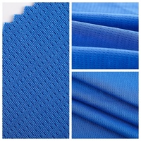Tela 100% Poliéster de Punto Ojo de Pájaro Transpirable y Absorbente para Ropa Deportiva, Maillots de Ciclismo y Prendas