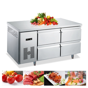 Cajón de refrigeración bajo encimera OEM para <span class=keywords><strong>restaurante</strong></span>, cocina, nevera refrigerada por aire, mesa de trabajo - Product Image 2