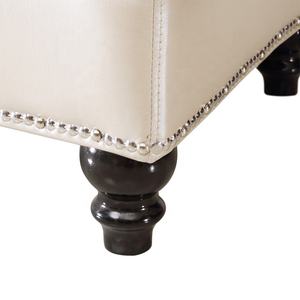 مستلق عتيق منتصف القرن ، تصميم تقليدي من الجلد الأصلي لأثاث غرفة المعيشة أو الطابق السفلي - Product Image 4