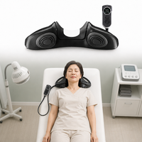 Appareil de traction cervicale, étireur de cou, masseur de cou et d'épaules avec airbag et chaleur, oreiller en U rechargeable et portable