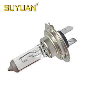 सुज़ 400 + घंटे जीवनकाल क्वार्ट्ज ग्लास गर्म सफेद 12 वी 55w h7 हैलोजन कार बल्ब - Product Image 5