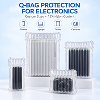 Matériel de protection anti-chute et amortissant, sac gonflable en colonne d'air recyclable pour ordinateur portable, emballage pour produits électroniques