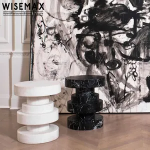 Wisemax Meubilair Marmer Side Tafel Nordic Woonkamer Meubels Luxe Moderne Salontafel Bed Bijzettafel Voor Woonkamer