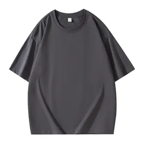 2023 नवीनतम डिजाइन कपास बड़े आकार पुरुषों की टी शर्ट छुट्टी आकस्मिक आदेश में करने के लिए पुरुषों की टी शर्ट