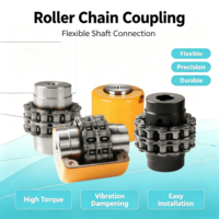 Accouplement à engrenages à chaîne à rouleaux KC SFS, dents trempées, construction forgée durable, couvercle de protection, garantie 1 an, personnalisable OEM