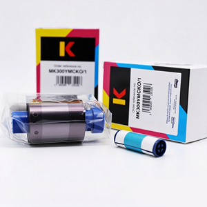 <span class=keywords><strong>Ruban</strong></span> couleur Magicard MK300 YMCKO/1 - 300 impressions - <span class=keywords><strong>Film</strong></span> de coloration YMCKO pour imprimantes de badges d'identification Magicard 600 - Product Image 4