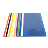 Dossier de Document En Plastique Pp Clip Étanche Oem Logo Personnalisé Article Emballé Bureau Papeterie Dossier de Documents