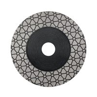 Lame de scie diamantée de 125 mm avec motif en écailles de poisson pour le polissage, le traitement des bords et la découpe de carreaux, de marbre et de pierre de quartz
