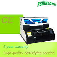 6090 A3 UV DTF Printer Double TX800 putih Glossy 6 warna UV tinta meja Film hewan peliharaan bukan bubuk