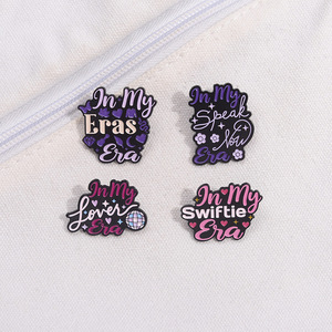 Broche émaillée avec citation inspirante, chanteur superstar, <span class=keywords><strong>phrase</strong></span> <span class=keywords><strong>motivante</strong></span>, pour cadeau de fan et décoration de vêtements - Product Image 3