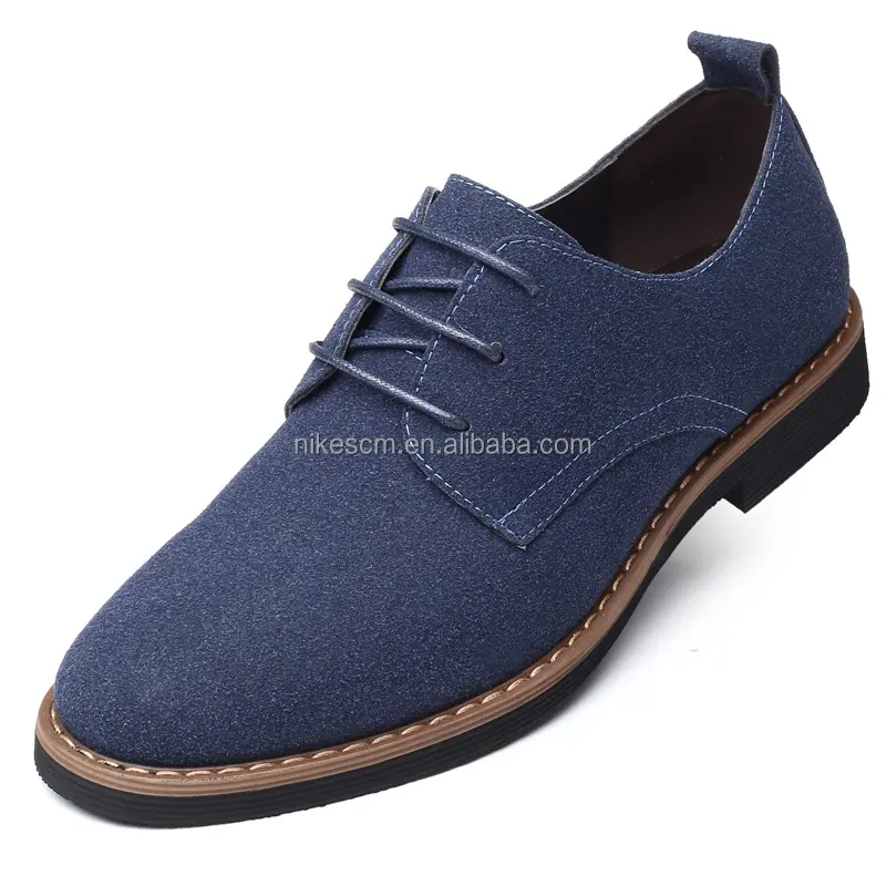 2022 Hot Sale Genuine Leather Luxury Top Quality Formal Business Suede Leather Handmade Mens Dress Suede Shoes