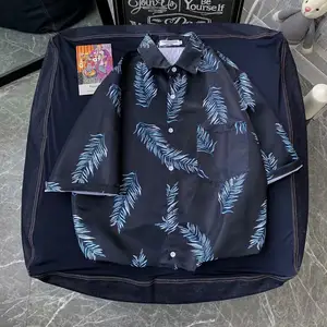 Hot Selling Beach Floral Shirt Men'S Hawaii Southeast Asian Foreign Trade Thai Floral Shirt Trend Men'S Shirt