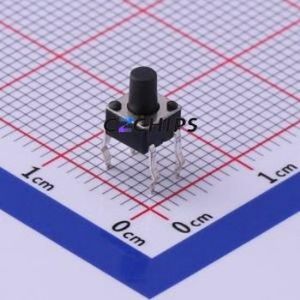 UK-B0201-G6-160 Tactile Switch Through hole Component (THT) Switch Single Pole Single Throw Round Button 1.6N Through Hole - Product Image 1