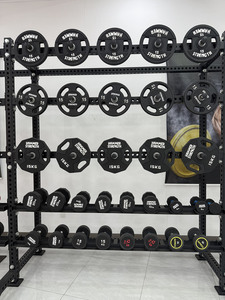 Chất lượng cao nhà phòng tập thể dục Trọng lượng nâng tấm cho nam giới miễn phí trọng lượng sức mạnh đào tạo cao su Barbell tấm - Product Image 6