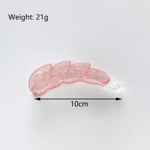 กิ๊บติดผมทรงกล้วยน่ารักสำหรับสาวๆ ผู้หญิง วัสดุอะซิเตท ขายดีช่วงซัมเมอร์ - Product Image 2