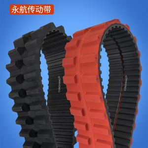 Correa de goma sincrónica antideslizante para máquina de limpieza de paneles Yonghang, para robot de limpieza de estaciones de energía solar - Product Image 3