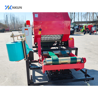 Mini 50kg presse à ensilage Ane Wrapper Machine presse à ensilage pour maïs/herbe