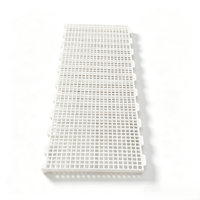 Planchers en plastique à lattes pour volailles, poulets, canards, bétail, panneaux grillagés durables, faciles à nettoyer, sur mesure