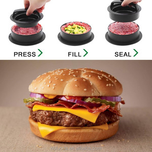 Prensa para Hamburguesas 3 en 1, Molde Antiadherente para Hamburguesas Rellenas, Sliders, Hamburguesas de Vegetales y Carne - Product Image 5