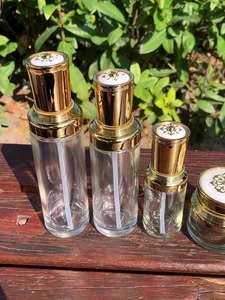 Cosmetic Jars 50g Screw Cap Empty Glass Jars <b>Eye</b> Cream Lipstick Face Cream Face Mask Loose Powder Skin Care Cream Lotions - Product Image 2