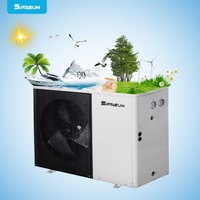 20KW ev elektrik tasarrufu ısıtma sıhhi sıcak su A + + + SU ISITICI hava kaynaklı ısı pompası