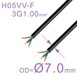 Nhà Máy Giá IP20 Schuko cắm Cee 7/3 Outlet Châu Âu EU dây cáp điện - Product Image 6