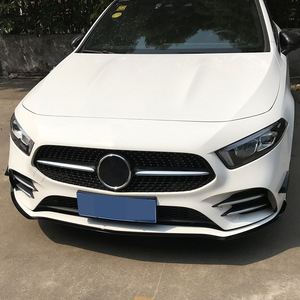 Mercedes-Benz A-Class Front Bumper Kit ABS AMG Canard Modification 2019 Sport Style - Product Image 4