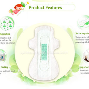 Лучшие продажи одноразовые мягкие бамбуковые гигиенические прокладки для дам с активным кислородом отрицательных ионов - Product Image 2