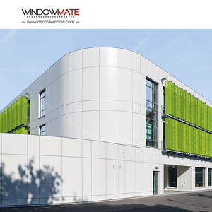 Matériaux de construction Mur extérieur Façade Métallurgie Pare-soleil en aluminium Volets pour fenêtre - Product Image 5